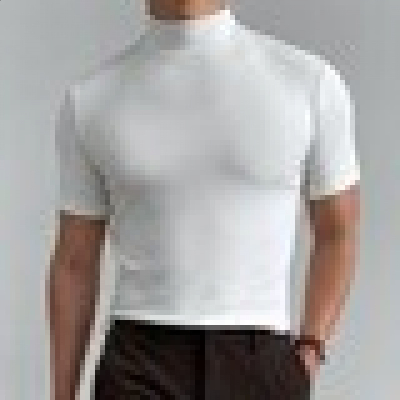 Mens mesh long-sleeve off-shoulder see-through T-shirt sexy nightclub wear breathable and versatile mesh hollow-out base shirt250312