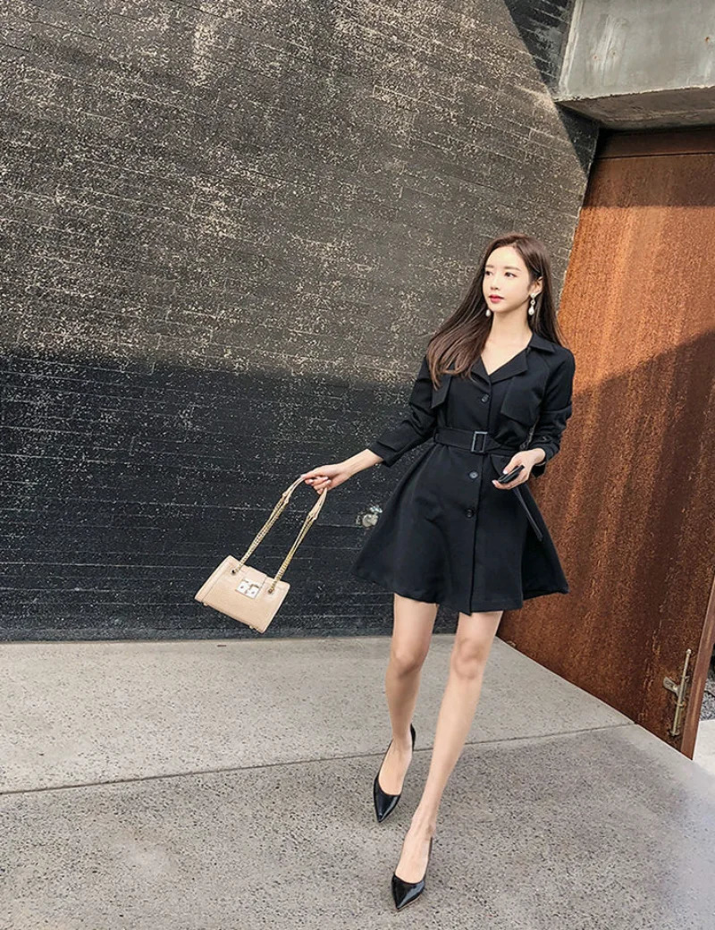 Shoes for Women Stilito Ladies Summer Footwear Square Heels Office Super High Heel Black Pointed Toe Y2k Quick Delivery 39 260625 - view 7