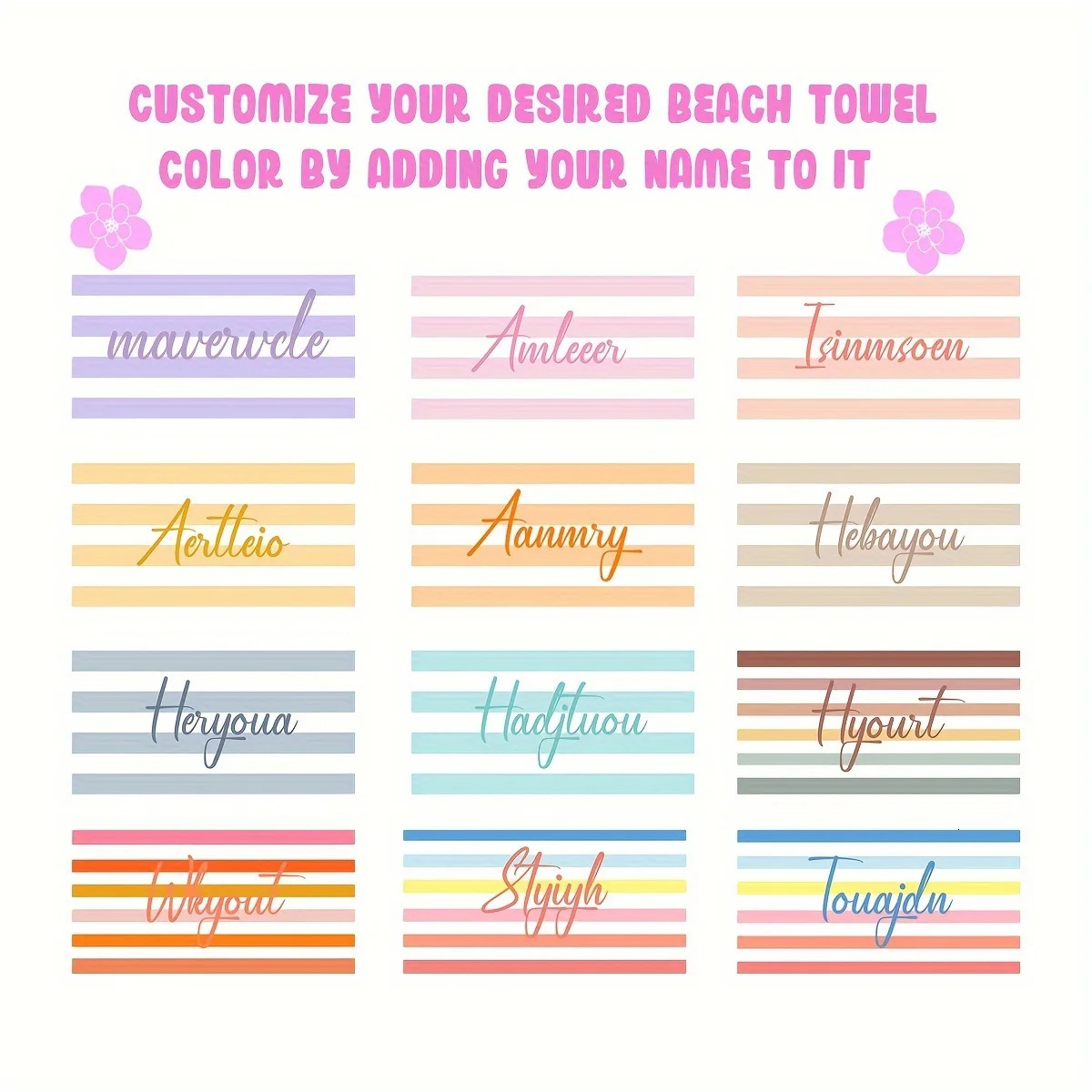 Customized Beach Towel Striped Pattern Personalized Absorbent Bath Towel Quick-drying Swimming Towel For Beach Swimming Outdoor 260622 - view 5