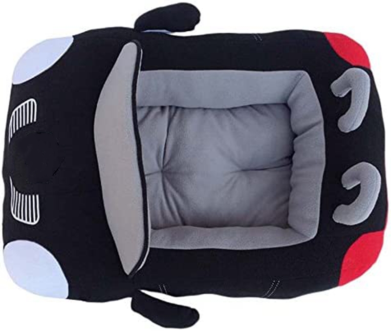 Cool Sports Car Shaped Dogs Bed Houses Kennels for Chihuahua Yorkie Small Cat House Warm Soft Puppy Sofa Kennel Fashionable Dog Birthday Gift Househol - view 6