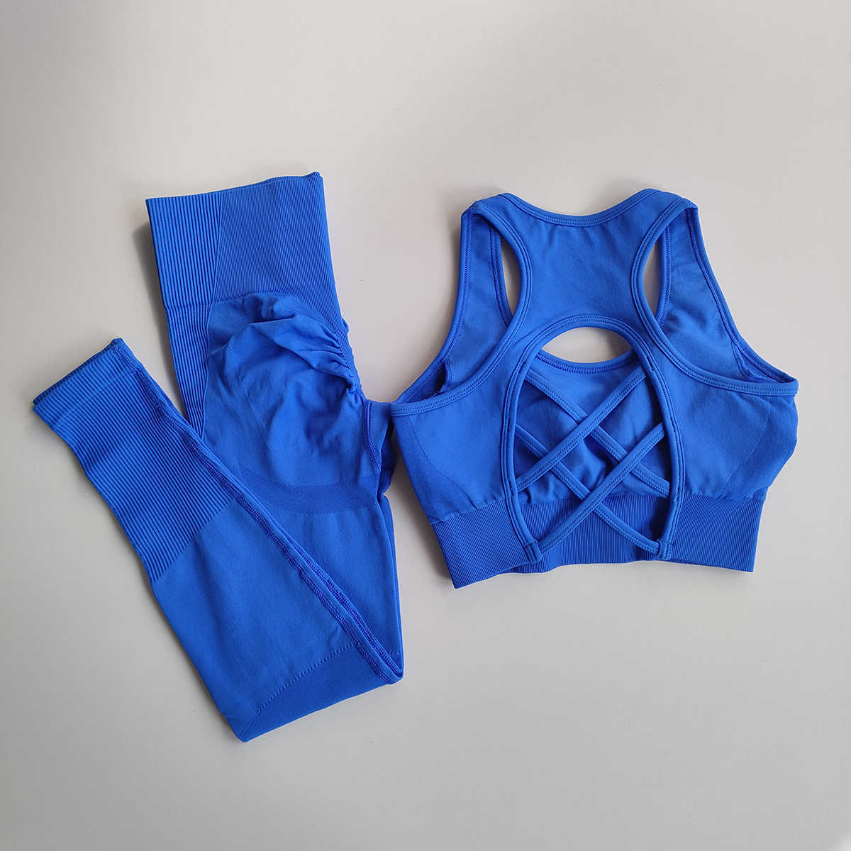 Suit Womens tracksuit Yoga Fitness Sets Sportswear Workout Sports BraHigh Waist Leggings Gym Clothing Seamless Sports Suits M260626