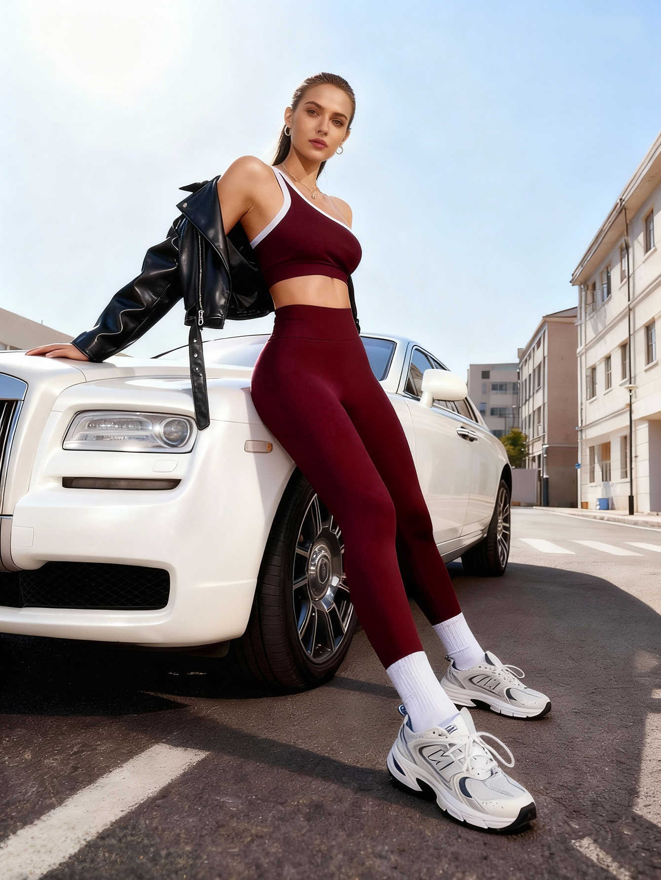 Yoga Women Seamless 2 pcs Sets Jogging Outfit Sport Leggings Bra Sportswear Woman Gym Outfit Workout Set Yoga Clothes Activewear M260626 - view 1