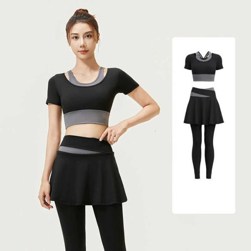 Feeling 2026 Naked Fashion Women Stretchy 2 Piece Yoga Set High Waist Butt Lifting Activewear for Running Fitness Workout M260626 - view 1