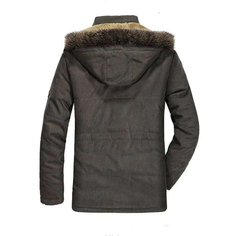 New Winter Men Hooded Fur Collar Long Down Jackets Overcoats Male Multiple Pockets Warm Parkas Quality Man Casual Chaquetas 7XL J260626 - view 6
