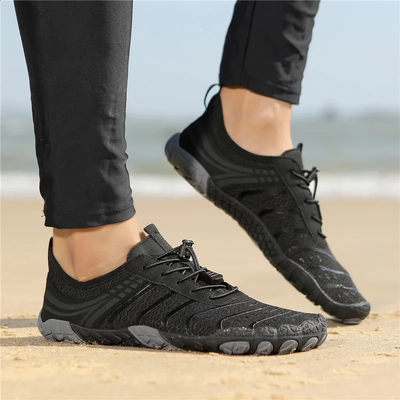 Unisex Summer Water Shoes For Men And Women Barefoot Aqua With Drainage Holes Beach Swimming 260626 - view 3