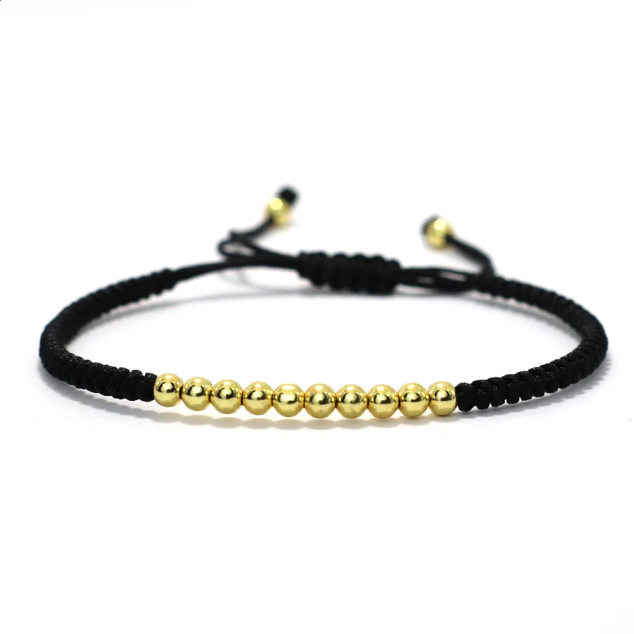 Good Luck Red Thread Bracelet Men Women Handmade Black String Braslet Couple Hand Accessories Adjustable Macrame Braclet 260617 - view 7
