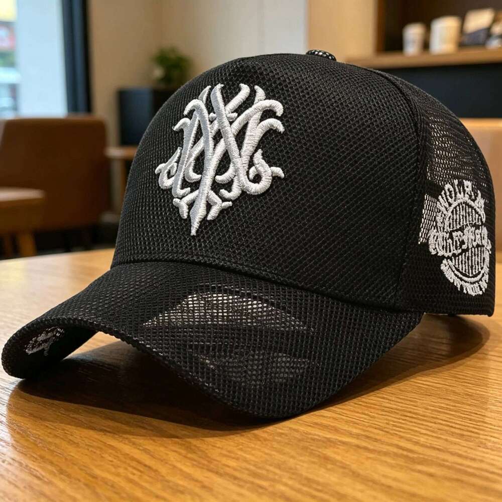 Fashionable classic breathable mesh baseball cap Adjustable summer sun - Popular hip-hop streetwear hat W260626 - view 4