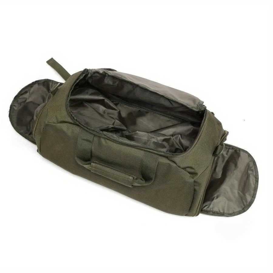 Backpack Gym 3-in-1 with Tactical Shoe Compartment Convertible Duffel Sling Bag for Men Women Weekender Overnight Travel Bag M260626 - view 6
