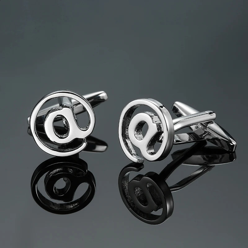 All models Copper material fashion mens French shirt cufflinks small tool mathematical symbol modeling cufflinks 260626 - view 6