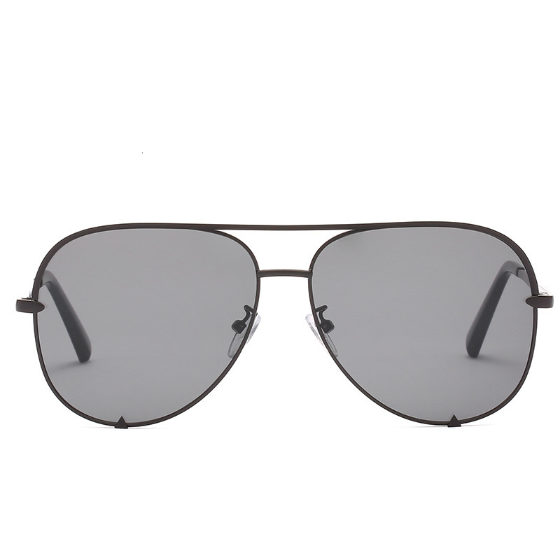 Hot-Selling Toad Mirror Trendy Metal Double-Beam Sunglasses For Men And Women, Driving Sunglasses, Street Style Versatile - view 4