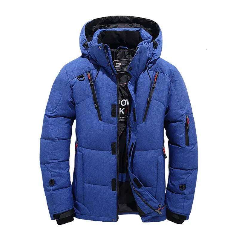 Winter White Duck Jacket Men Travel Hiking Thicken Warm Hooded Puffer Jackets Windproof Overcoat Down Coat Male Clothing J260626 - view 6