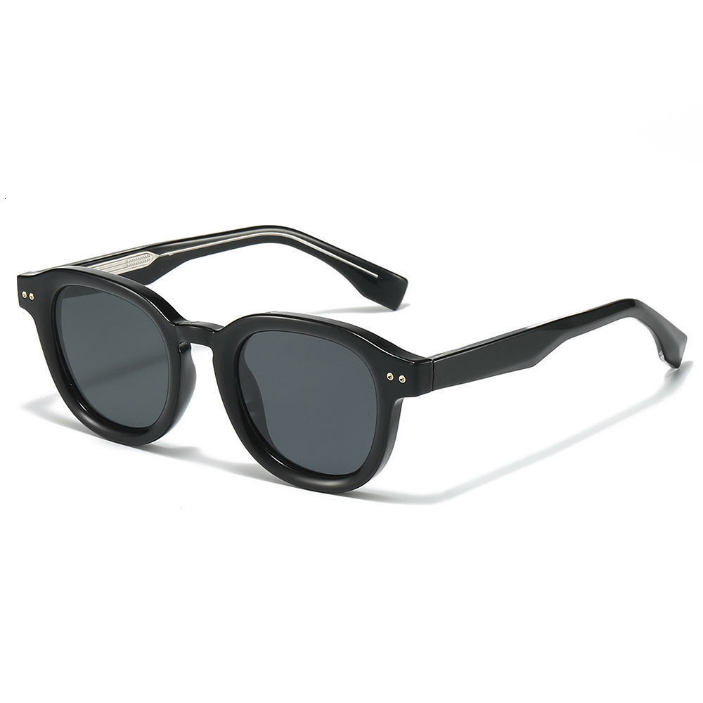 New Korean-Style Tr90 Polarized With Pin-Style Design, Trendy Men, Artistic Retro Street Style, High-End Sunglasses For Women