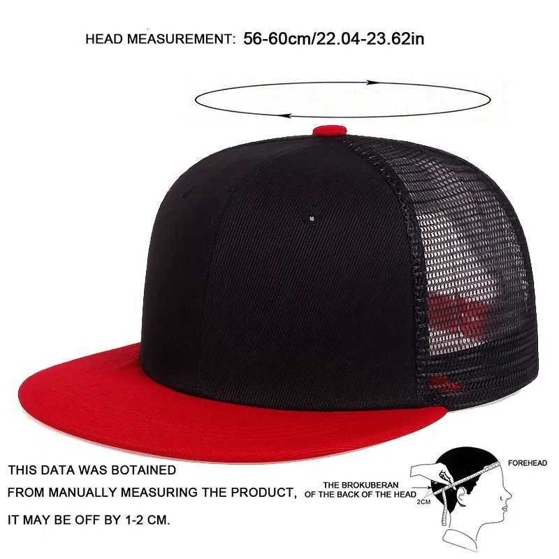 Net Unisex Simple Hats Hip-hop Spring and Summer Outdoor Adjustable Casual Baseball Caps Sunscreen Hat Sports M260626 - view 7