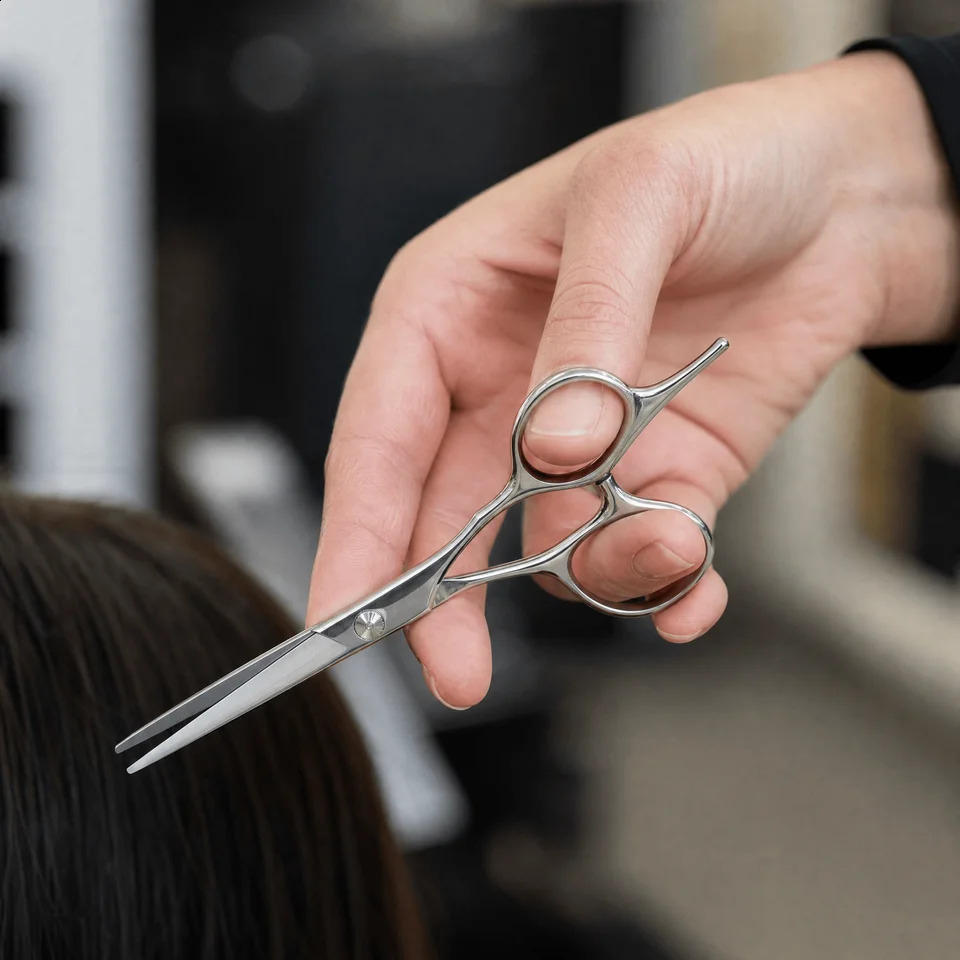 Stainless Steel Hair Cutting Scissors Professional Barber Shears for Salon Home Hairdressing Trimming 260615 - view 7