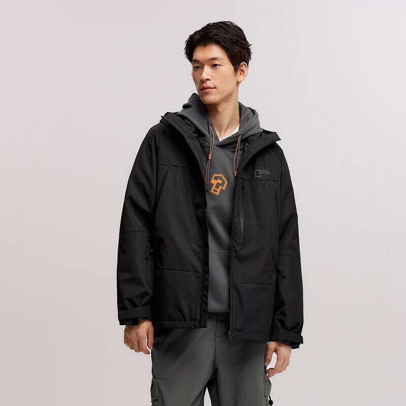 Semir Down Jacket Men Three-in-One 2024 Winter New Colorblocked Stand-Up Collar Protective Outerwear W260626 - view 6