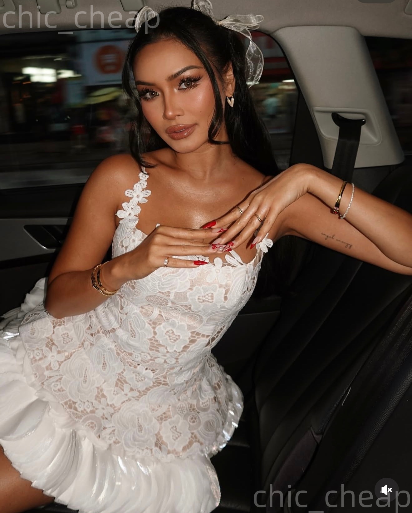 2026 Ivory A-line Cocktail Dress Illusion Spaghetti Lace Short Mini Graduation Homecoming Dinner Party Summer Holiday Beach Dresses ZJ043 - view 5