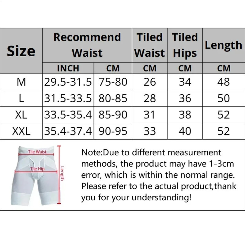 Men Body Shaper Tummy Control Compression Shorts Belly Slim Shapewear Abdomen Reducer Panties Fitness Boxer Pants Underwear 260625 - view 4