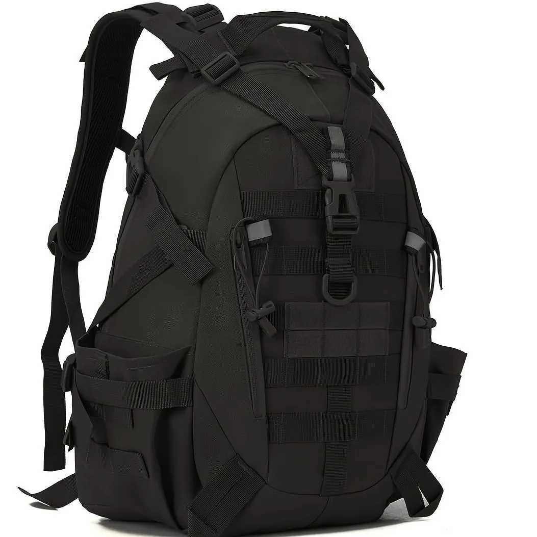 Reflective Hunting Tactical Backpack with Strips Modular Loading System Ideal for Hunting Gear Storage Camping Hiking Outdoor M260626 - view 5