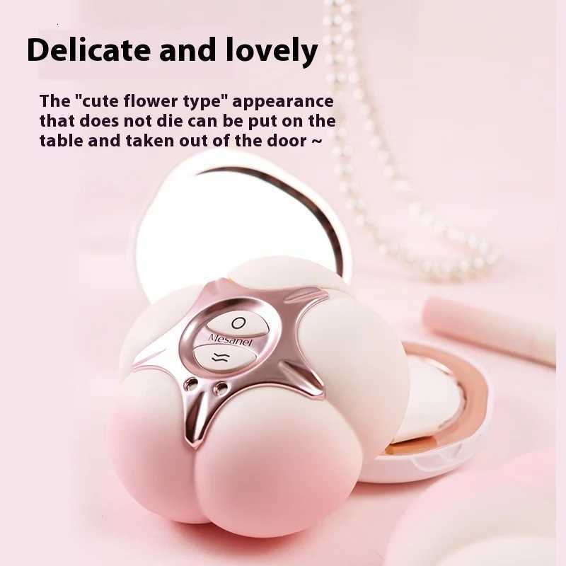 Suck 1 2 Vibrator in Cute Female Puff Design Adult Products Woman Sex Toys Clitoral Sucking Vibrator APP Remote Control M260626 - view 4