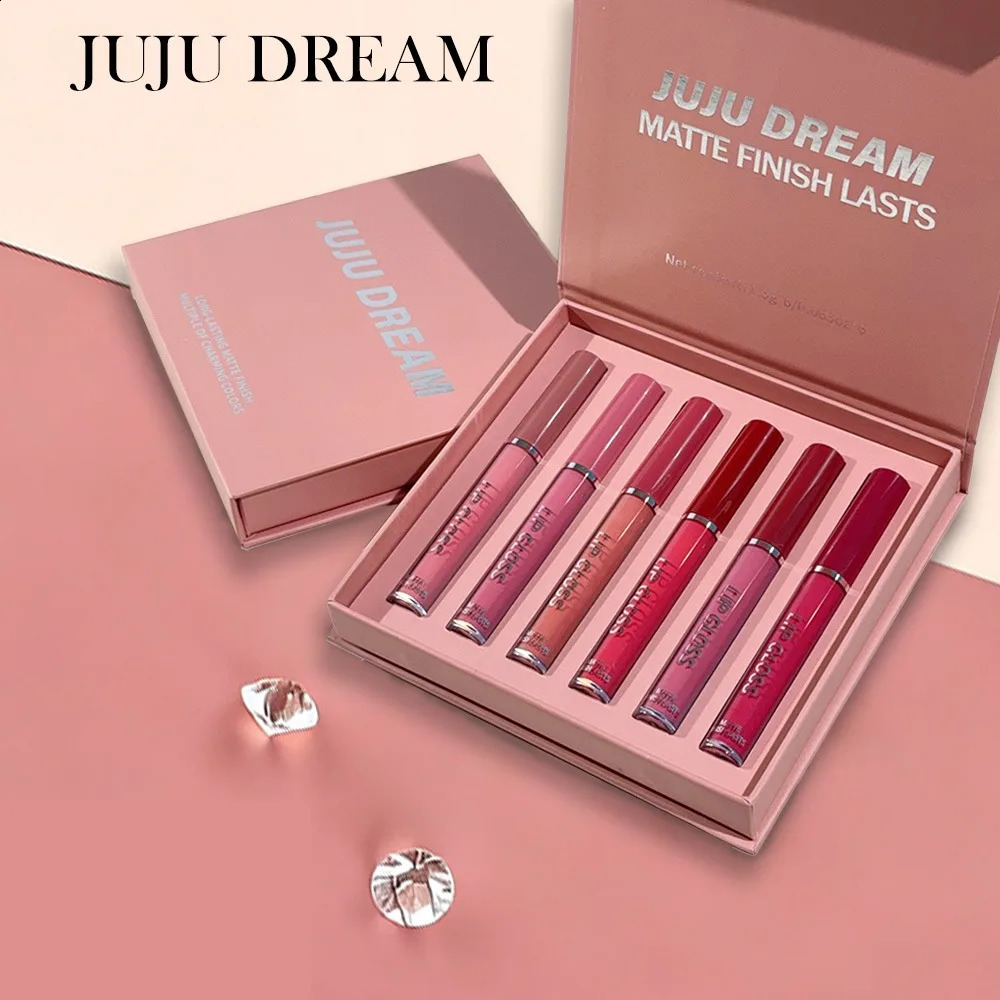 Matte Liquid Lipstick Set Waterproof Long Lasting Smudge Proof Lip Gloss Easy to Apply Non Transfer Holiday Gift 260618 - view 6