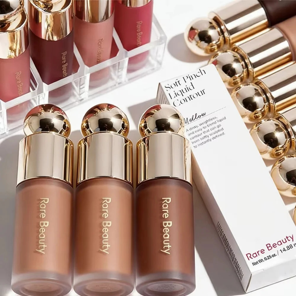 Rare Beauty 3D Face Contour Liquid Bronzer Shade Smooth Highlight Mirror Lasting Natural Nose Shadow Waterproof Brighten Makeup 260625
