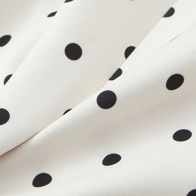 NLZGMSJ 2026 Spring Chic Women Blazer Polka Dot Single Breasted Long Sleeve Fashion Office Lady Blazers 260625 - view 6