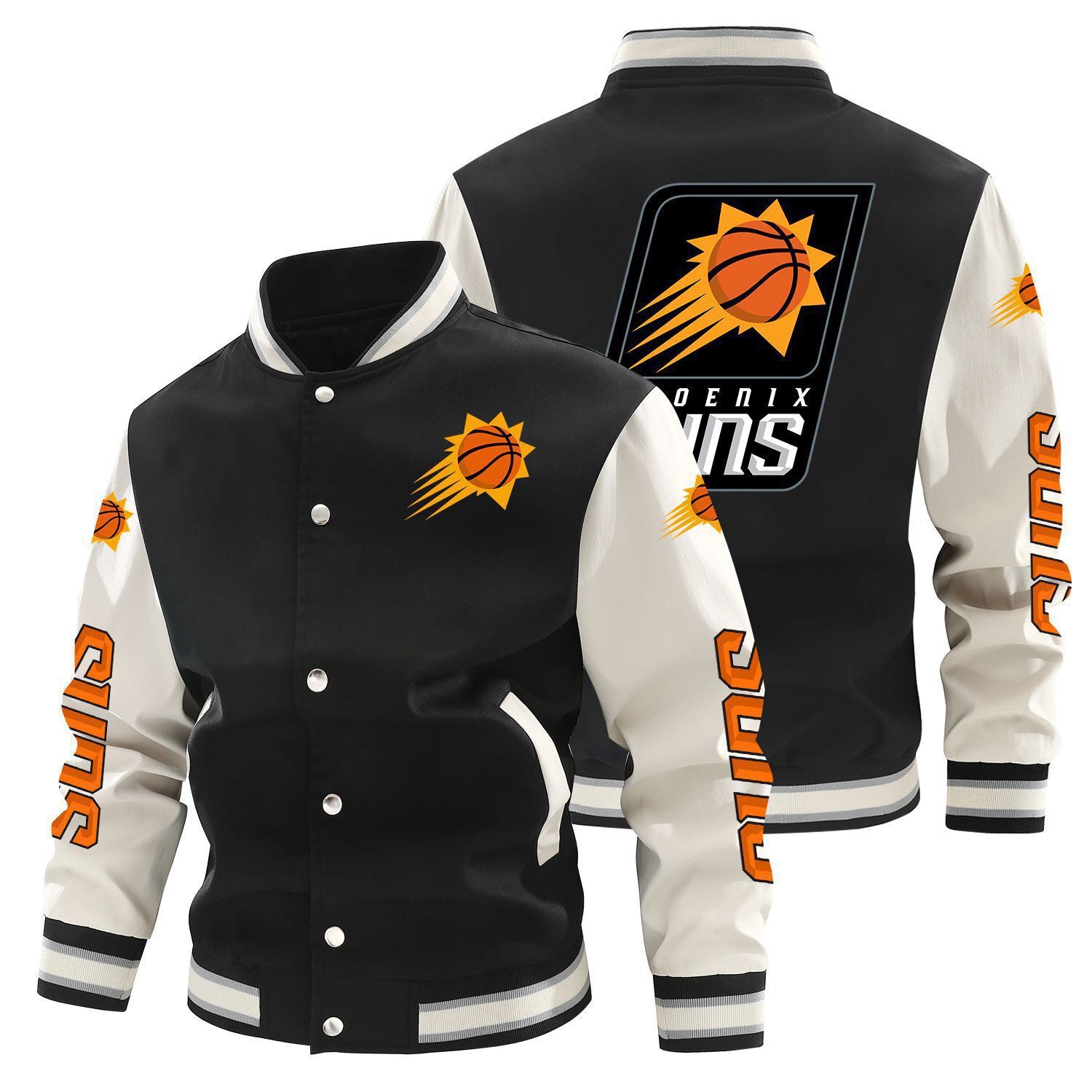 2026 Designer Men's Ball Clothing Trendy Brand Youth Coat Jacket European And American Baseball Clothing Team Digital Printed Large Baseball Clot - view 6