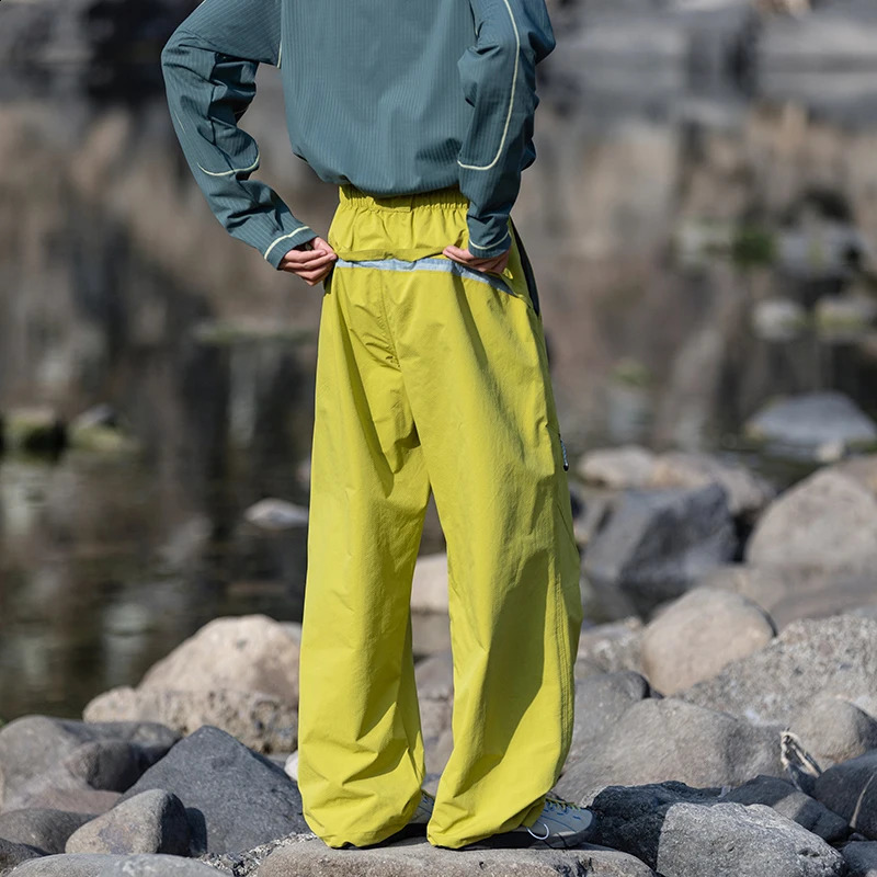 CHRLCK Mens Waterproof Hiking Pants Quick Dry Windproof Outdoor Trousers Women Multi Pockets Cargo Camping Fishing 260625 - view 3