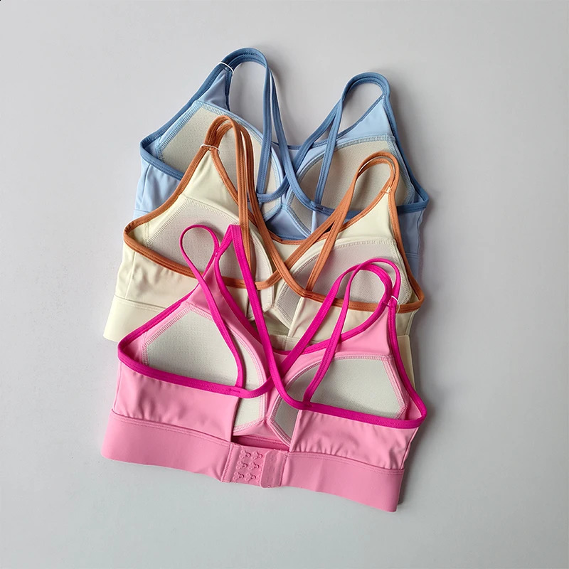 Womens Push-Up Sports Bra Top with Pads Yoga Bra Fitness Vest Gym Wear for Running Activities Underwear Sport Tops Gym Bra 260626 - view 3