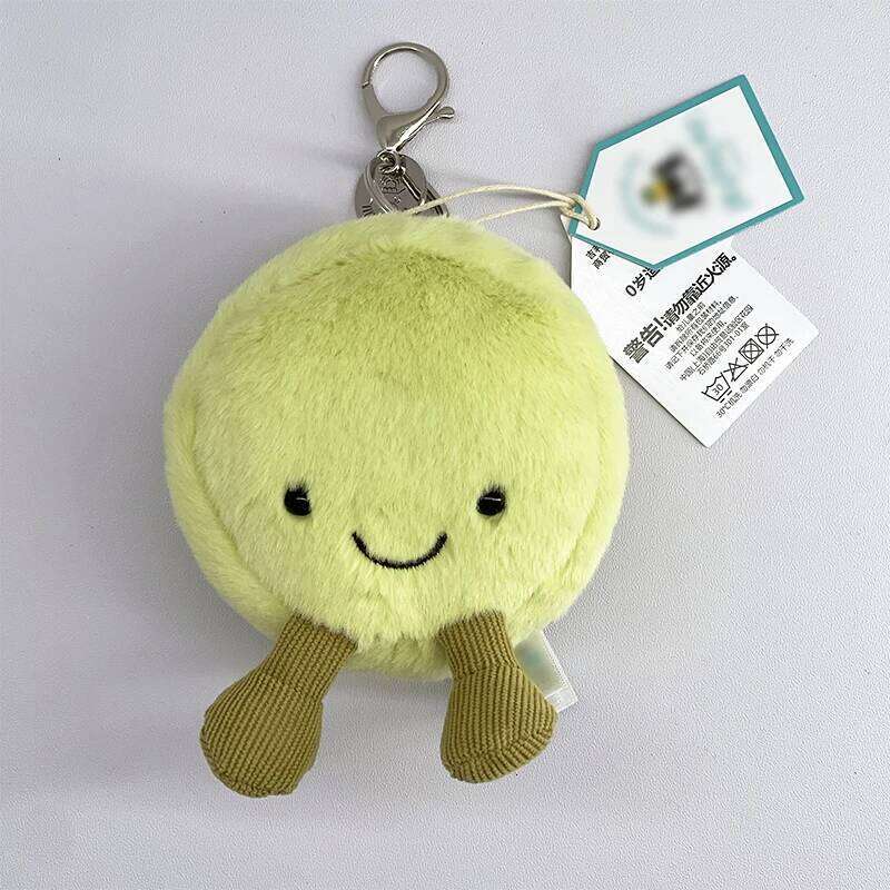 Golf Ball Grape Keychain, Jellyfish toy, Hippopotamus, And Plush Elephant JC Bag Keychain 26Y0626 - view 4