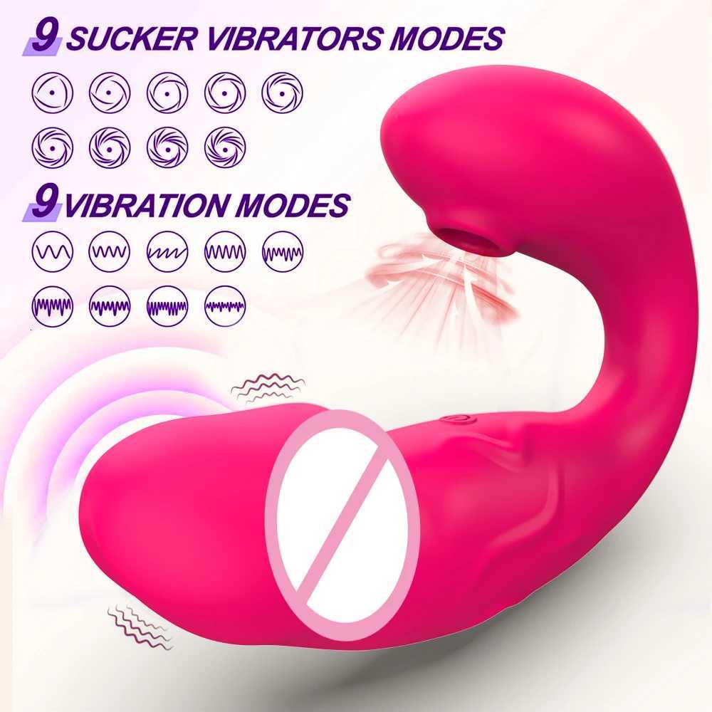 IN 1 Dildo Vibrator 2 For Women Nipple Sucker Clitoris Stimulator G Spot Massage APP Control 9 Vibrating Modes Adults Sex Toys M260626 - view 6