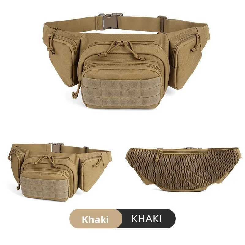 waist outdoor close-fitting bag tactical for cycling and hiking chest bag portable commuter shoulder bag sports phone bag 4L M260626 - view 4