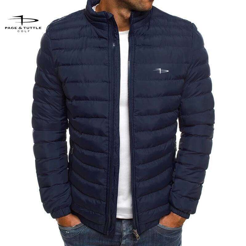 2024 Hot selling winter jacket Men's standing collar warm parka Street clothing Fashion casual brand Comfortable outer do J260626 - view 3