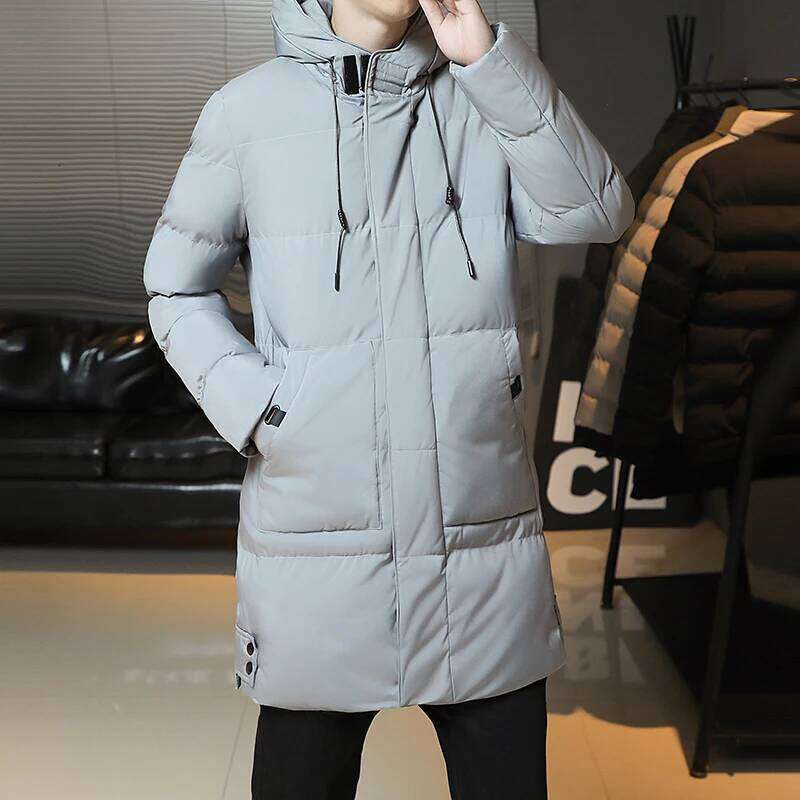 Winter Hooded Long Parkas Men Thick Jacket Coats Plus Size 8xl Casual Warm Padded Puffer Jackets Male Windbreak Outerwear J260626 - view 5