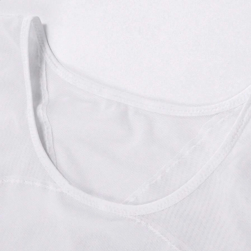 Mens Mesh Cross Compression Tank Top Abdomen Slimming Shaper Breathable Fitness Vest Slim Fit Casual Base Layer Undershirt 260625 - view 4
