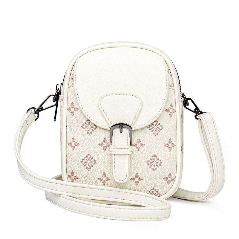 Free Shipping Designer Bag 2026 New Women's Phone Bag, High-End Fashion Print Coin Purse, Vintage Versatile Shoulder Crossbody Handbag - view 6