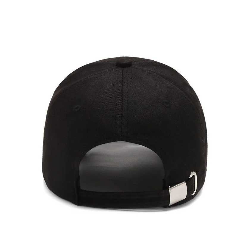 Black Four Seasons HatsMen Trendy Retro brooklyn Letter Embroidery Baseball Cotton Adjustable Casual Hat Hip Hop Sun Hats M260626 - view 4