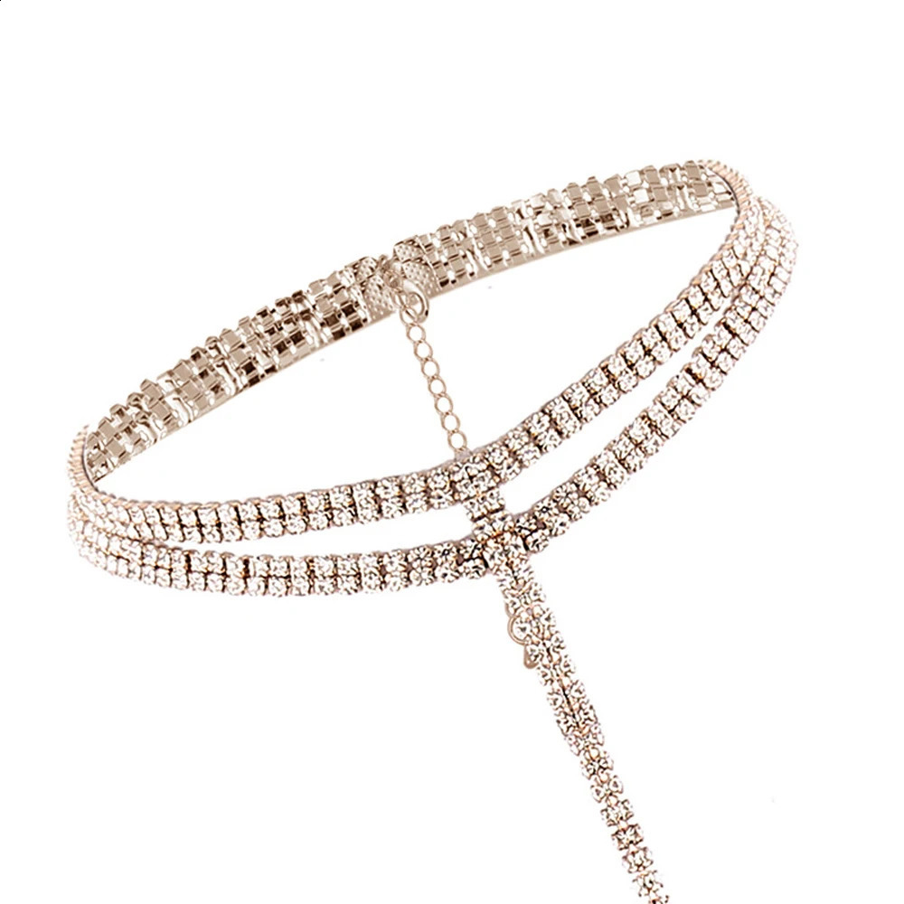 Selling Rhinestone Choker Crystal Gem y Chokers Collar Chocker Chunky Y Necklace Women Jewelry Accessories Gifts 260624 - view 7