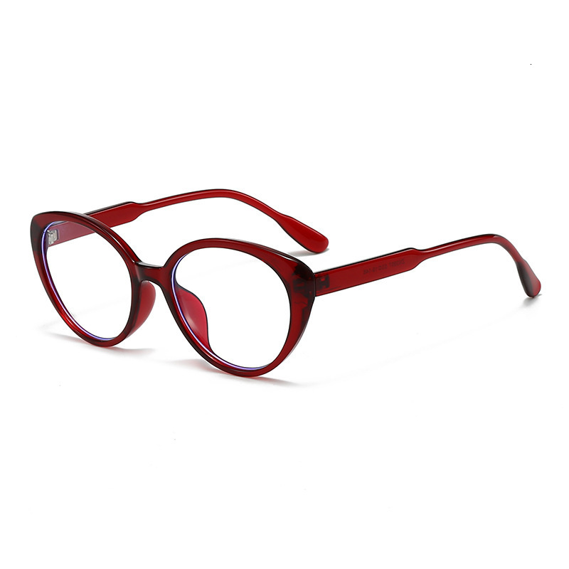 Cat-Eye Non-Prescription Glasses 2026 New Anti-Blue Light Eyeglass Simple Plain Frame For Small Faces And Natural-Looking Women - view 6