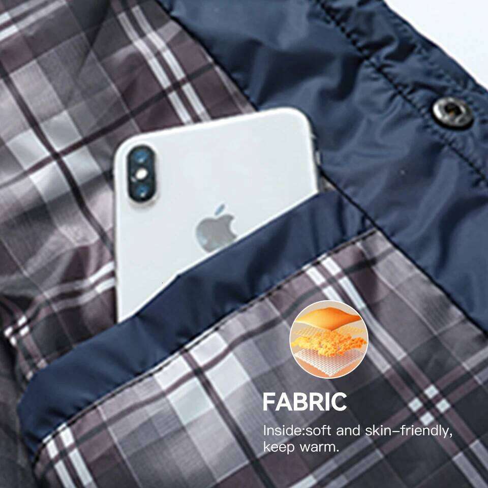 Men's Jackets Bomber Coat Diamond Quilted Puffer Lightweight Casual Button Down High Quality Overshirt Us Size W260626 - view 6