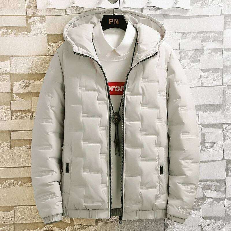 2025 Winter New Men's Baseball Collar Mesh Pressed Lightweight Cotton Jacket Vintage Flight Casual Long Sleeve W260626 - view 4