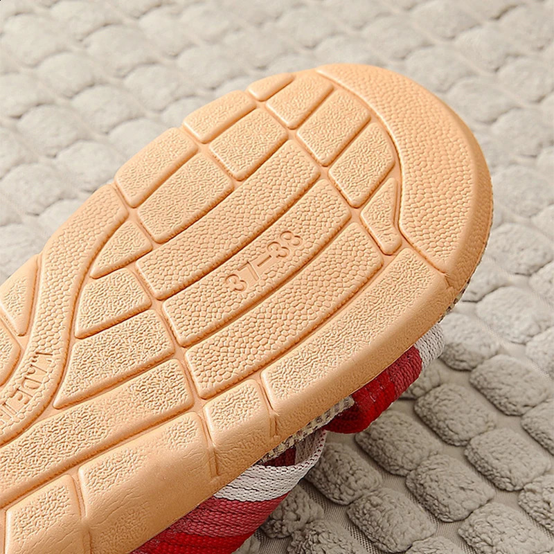 Linen Slippers for Men Women - Breathable Summer House Slides Anti-Slip Quiet Indoor Sandals for Couples 260624 - view 6