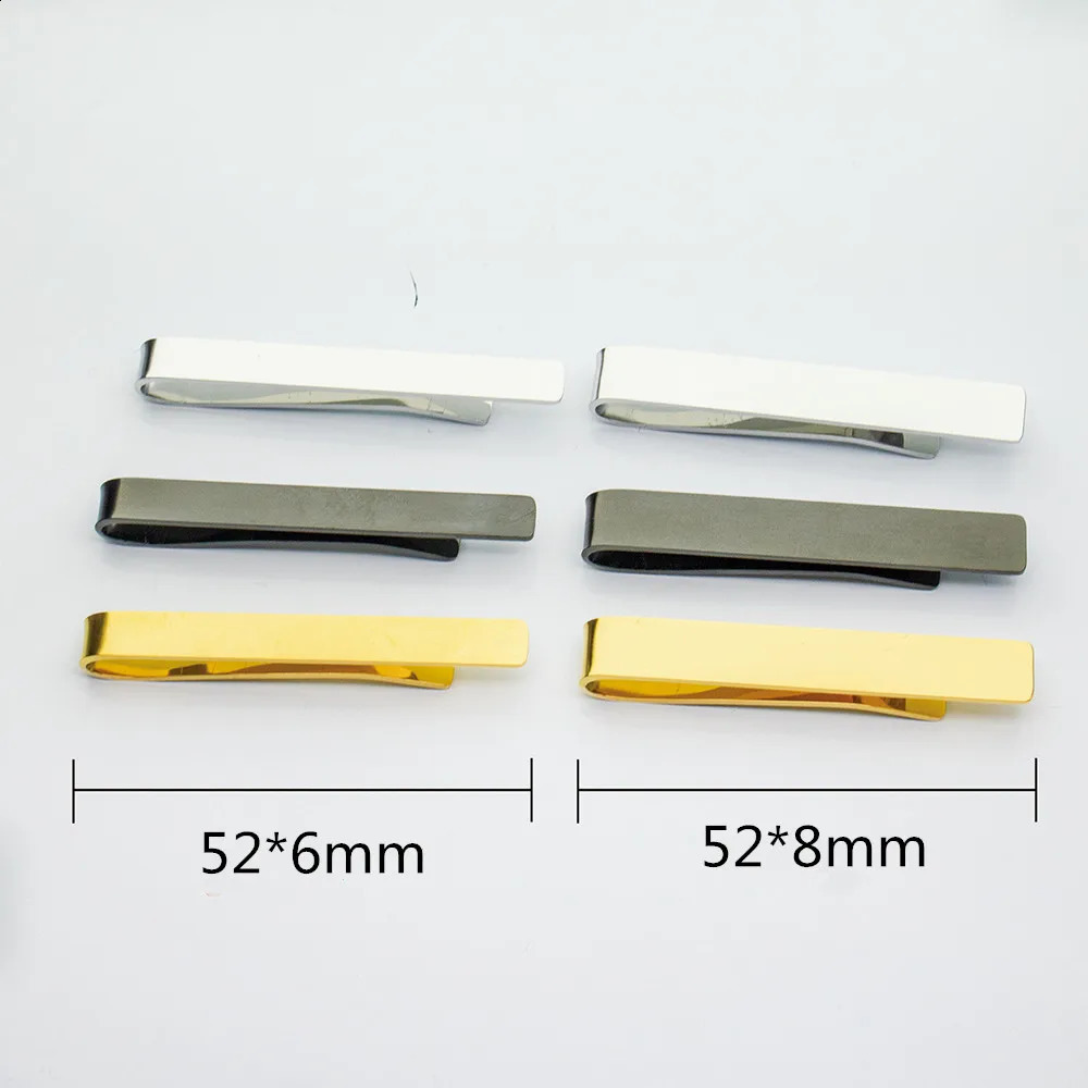 Personalized Name Tie Clips Mens Stainless Steel Custom Tie Bar Boyfriend Jewelry Groomsmen Gift Engraved Tie Clip For Dad 260626 - view 6
