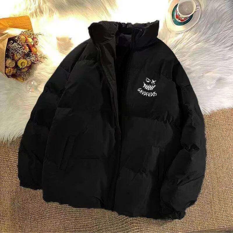 Down men's 2025 new thick couple trendy brand warm winter oversized cotton jacket W260626 - view 5