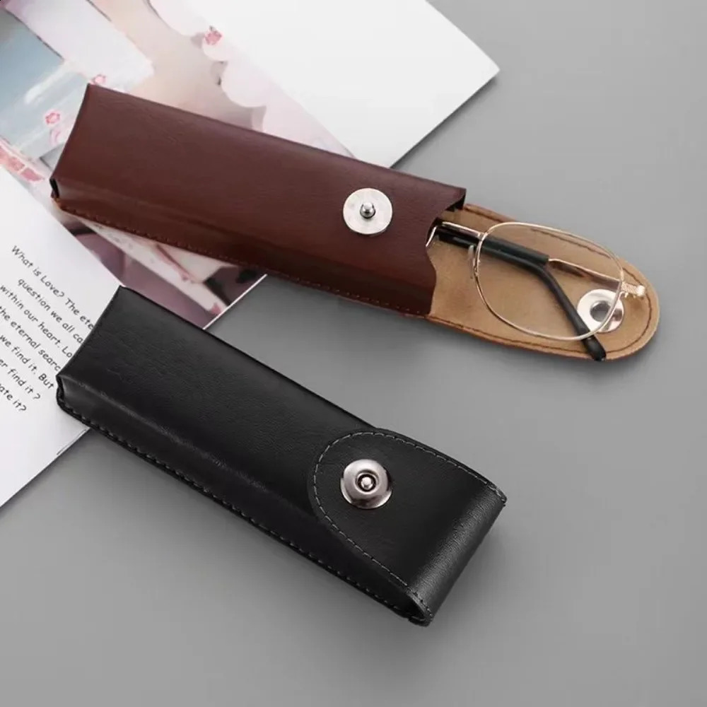 Fashion Soft Retro Carrying Cases Glasses Storage Box Glasses Case Belt Wearable 260625
