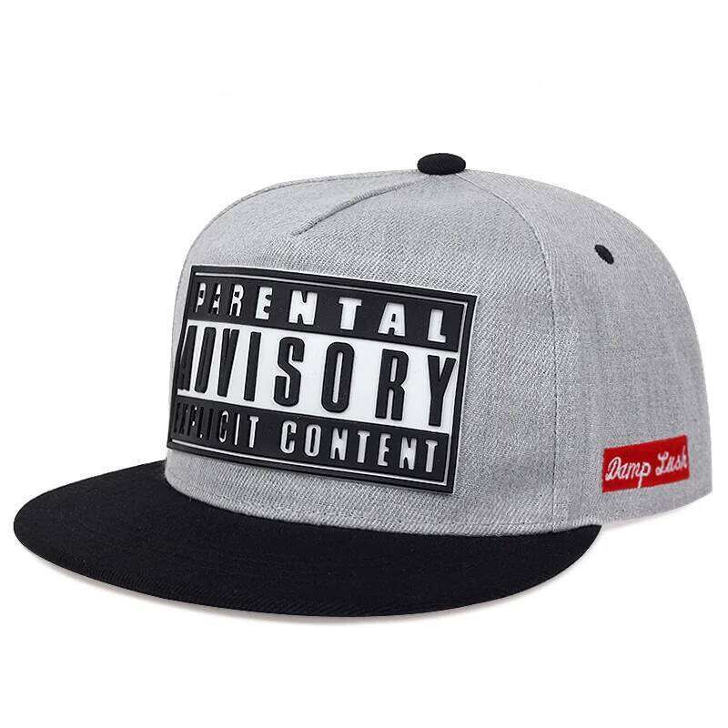 Tide Brand Flat Edge Baseball Cap Couple ADV Korean Version Trend Offset Printing Street Sun Protection Letter Hat W260626 - view 5