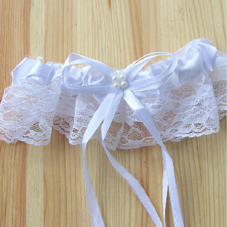 Stage Wear Lace Bow Tie Garter Thigh Ring, Women Sexy Adjustable Band, Universal Cosplay Costume Accessory - view 7