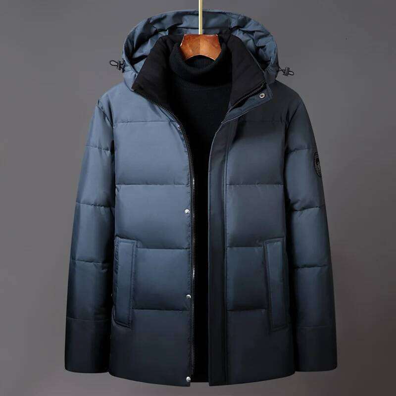 Fashionable High-quality Outdoor Hiking Camping Trend Gradient Down Versatile Windproof Breathable and Warm Jacket W260626 - view 3