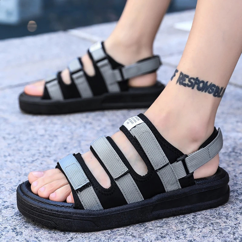 Couple Style Mens and Womens Beach Shoes TwoWear NonSlip Breathable Lightweight Comfortable SlipOn Sandals 260626 - view 7
