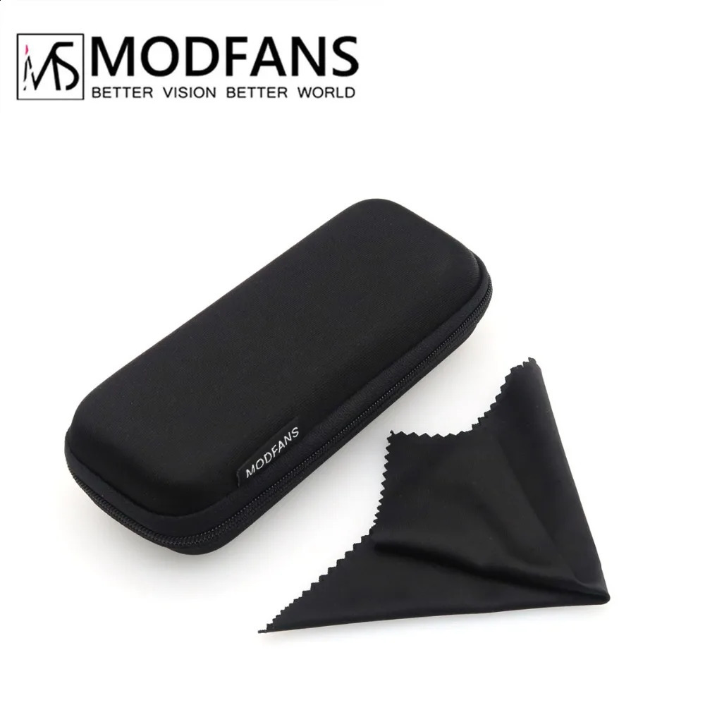 MODFANS Black Reading Glasses Case Dustproof And Scratch-Resistant Light Weight Non-Breakable Material Easy To Carry 260625
